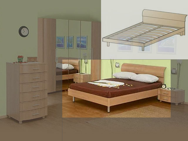 КР-105 (1,4х2,0) Кровать